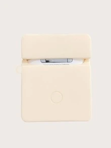 Mahjong Design Silicone Airpods Case - Beige - View 3