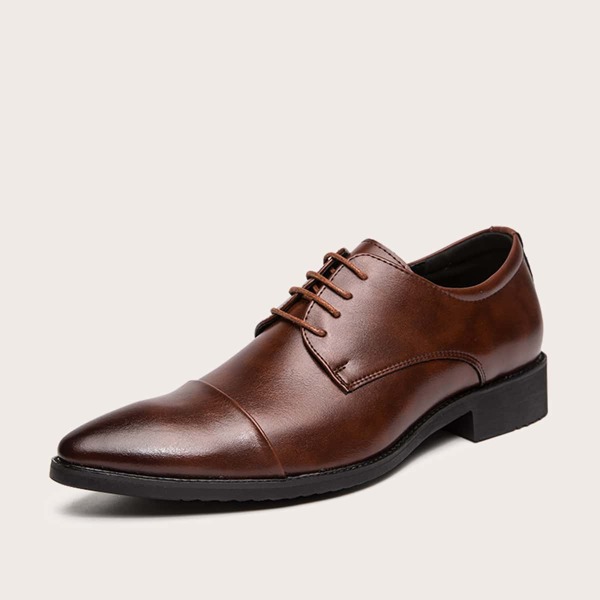 

Men Point Toe Dress Shoes, Brown
