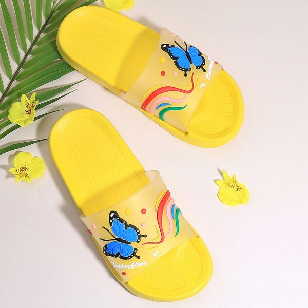 

Butterfly Graphic Slides, Multicolor