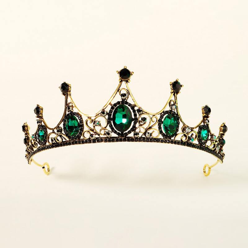 

Gemstone Decor Headband, Gold