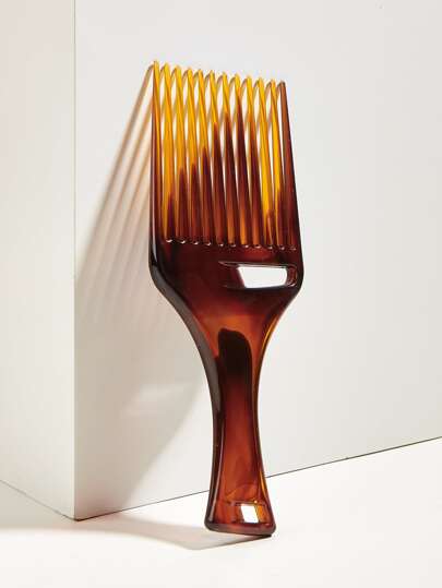 男士造型美髮梳油頭梳寬齒梳插入梳美髮大背頭多功能美髮工具1多色