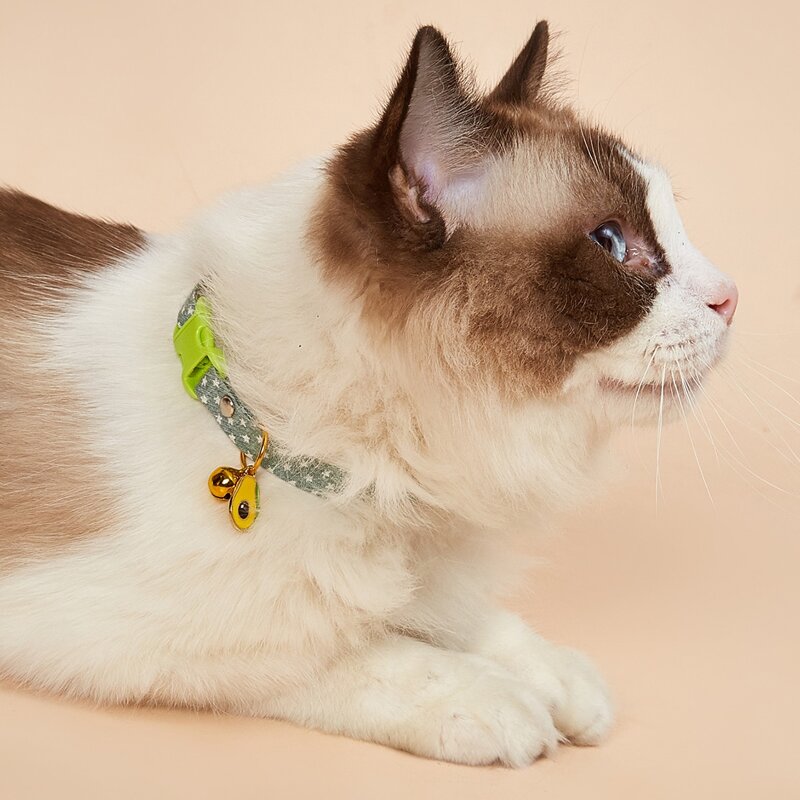 

1pc Avocado Pendant Pet Necklace, Multicolor