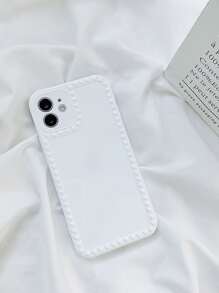 Heart Frame Case Compatible With iPhone - White - View 2