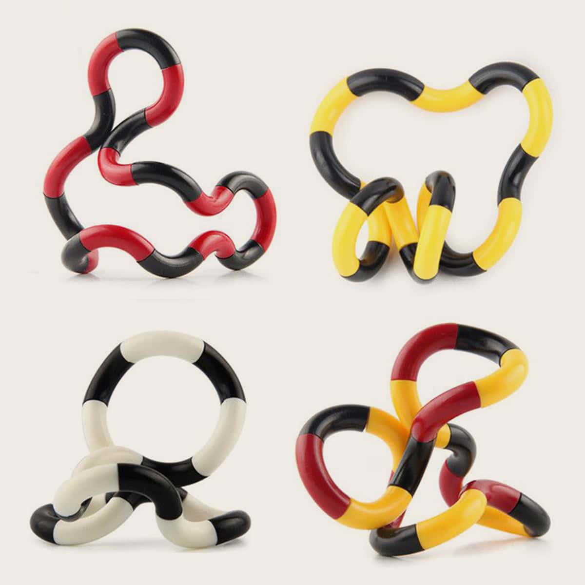 

1pc Random DIY Decompression Twisted Rope, Multicolor