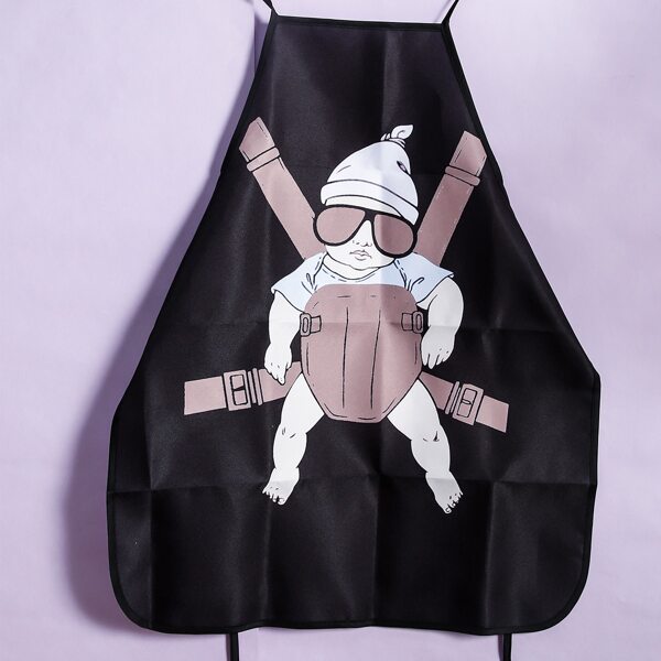 

Baby Print Apron, Multicolor