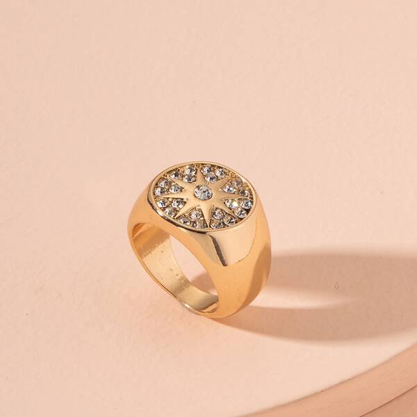 

Star Decor Ring, Gold