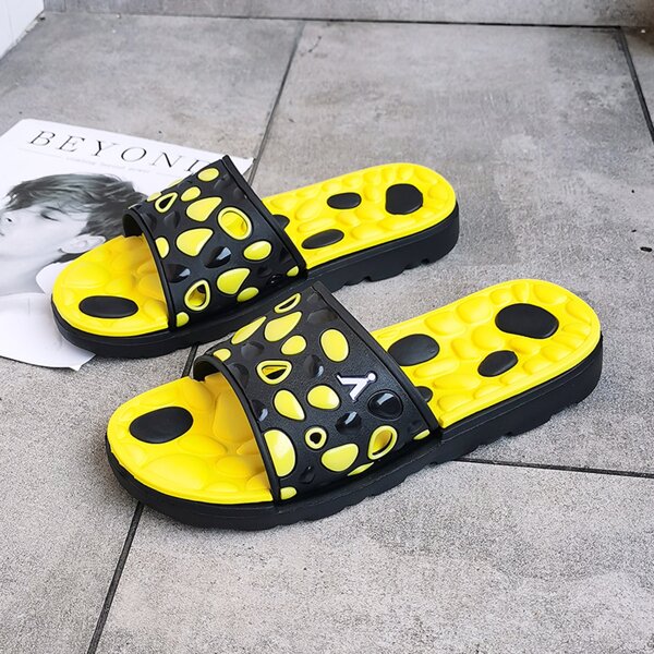 

Men Color Block Slides, Multicolor