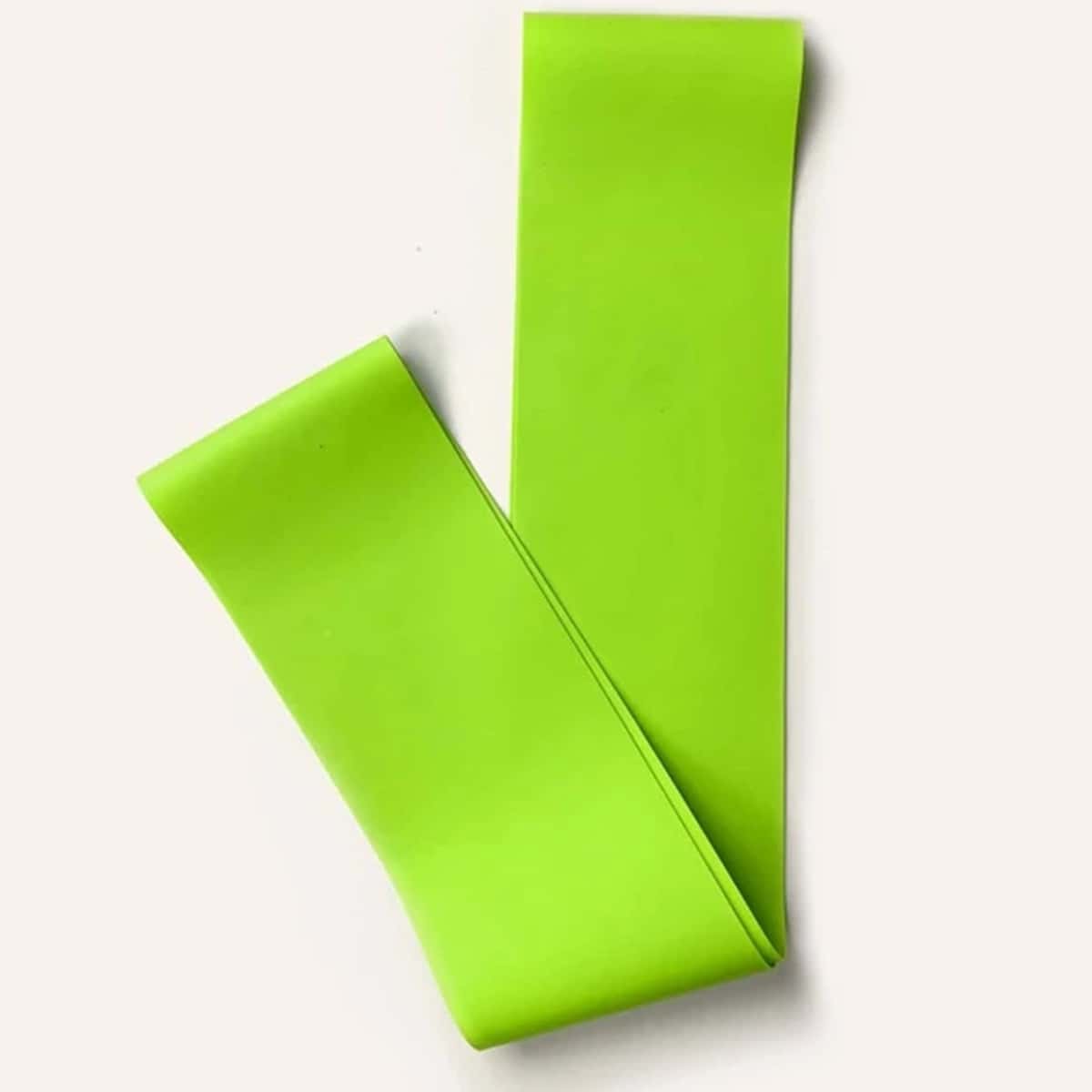 

1pc Solid Yoga Resistance Band, Green