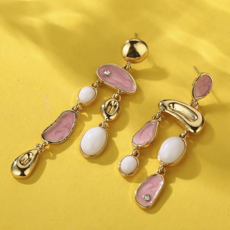

Mismatched Drop Earrings, Multicolor