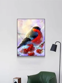 Bird Pattern Diamond Painting Without Frame - Multicolor - View 3