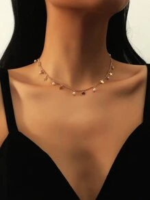 Vòng cổ Star Charm - Vàng - Xem 1