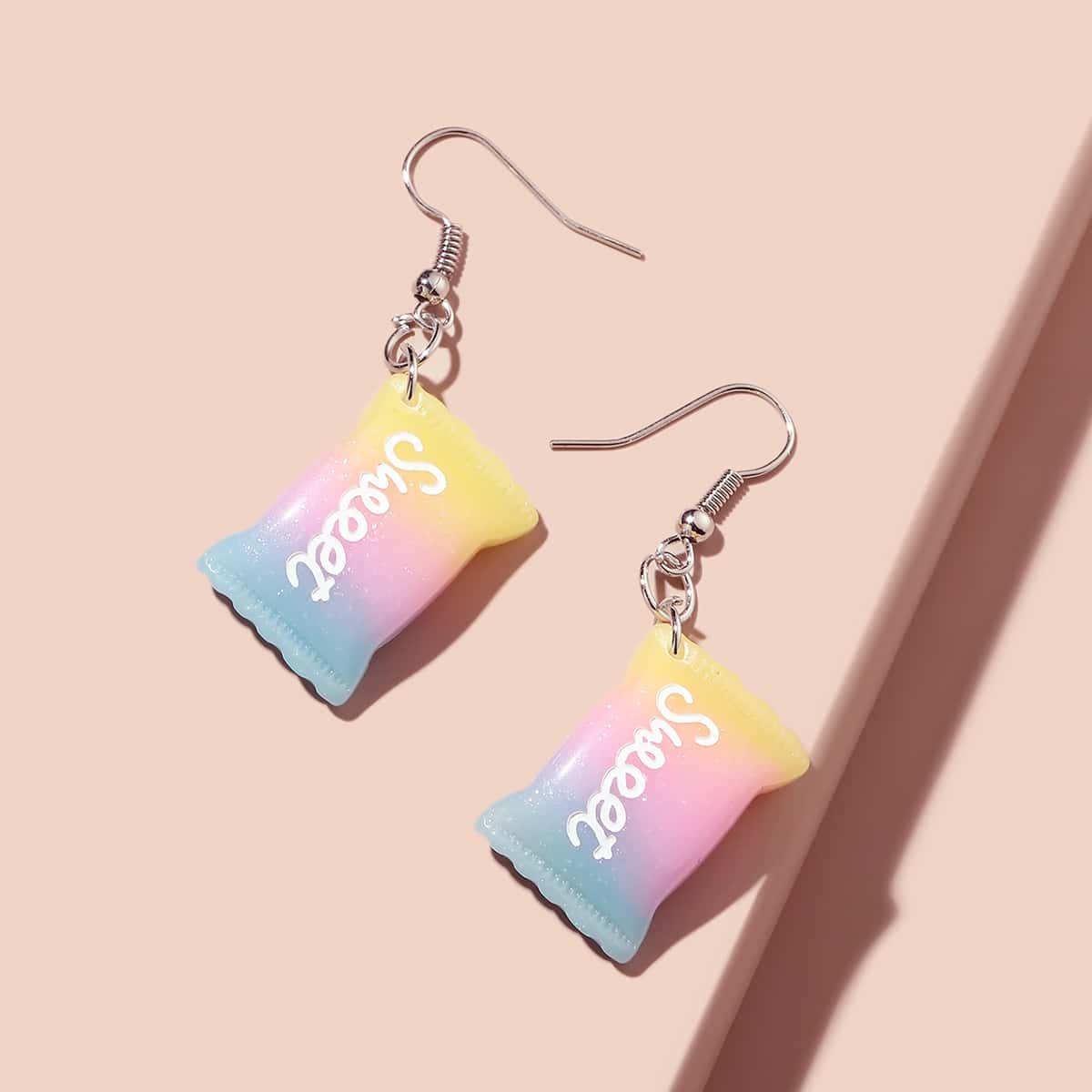 

Ombre Candy Drop Earrings, Multicolor