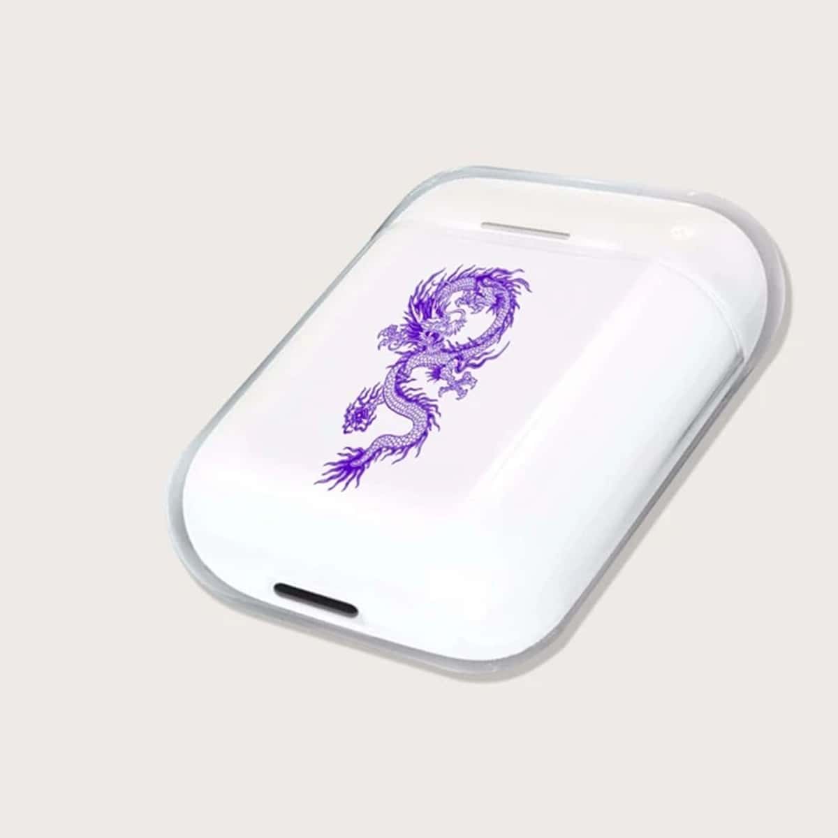 

Chinese Dragon Airpods Case, Purple