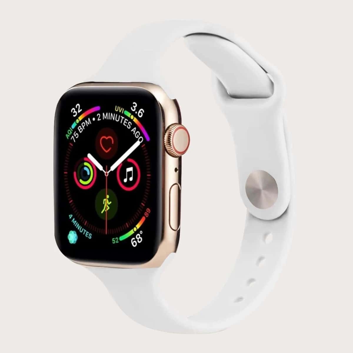 

Solid Apple Watch Band, White