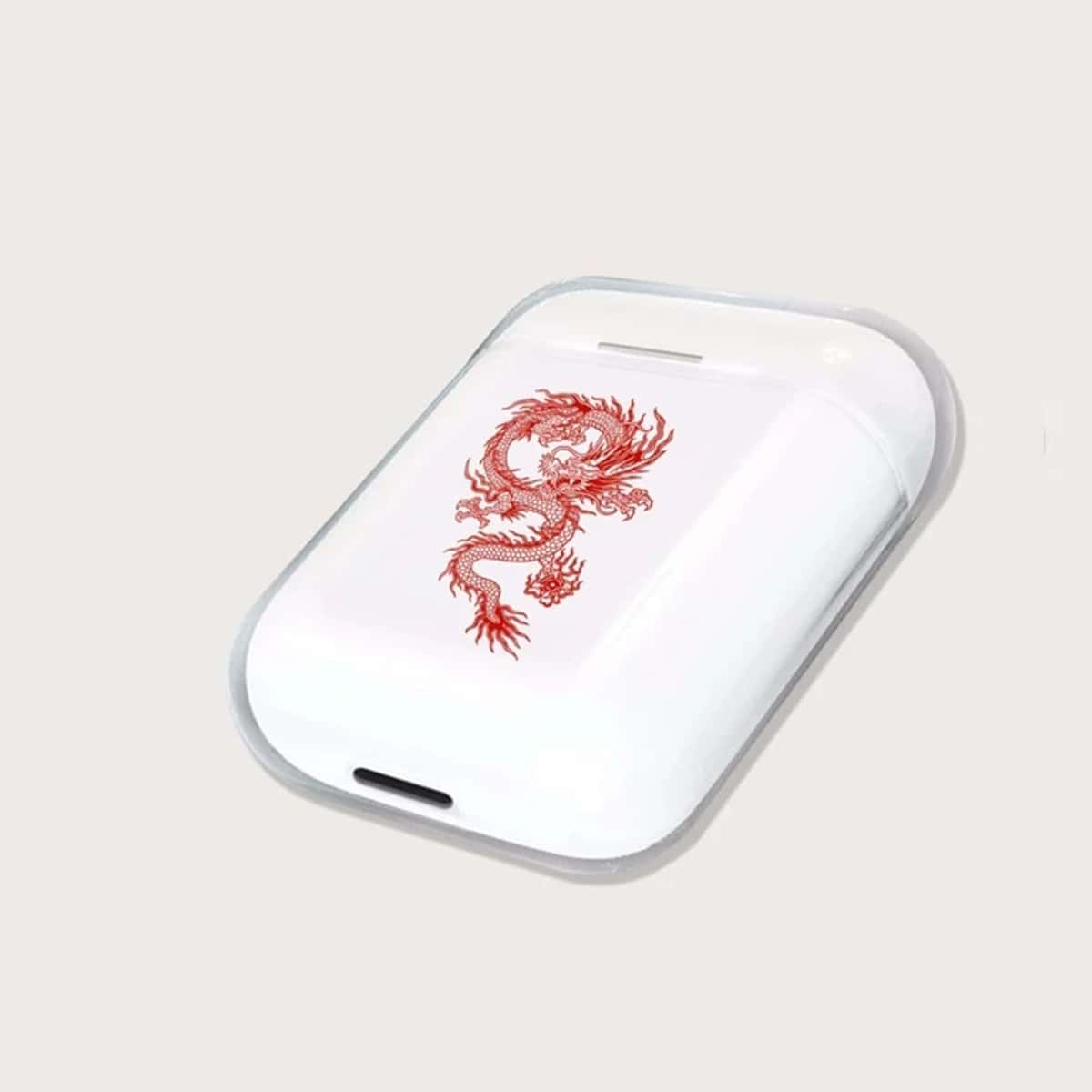 

Chinese Dragon Airpods Case, Red
