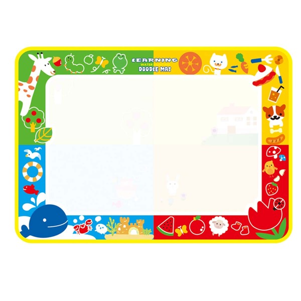 

Детский коврик каракули с мультипликационным рисунком 1шт, Многоцветный