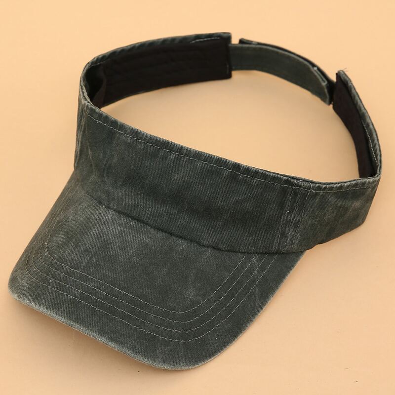 

Solid Visor Hat, Army green