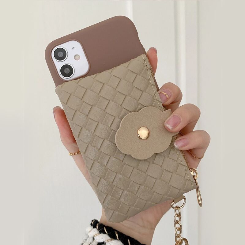 

Wallet Decor iPhone Case, Khaki