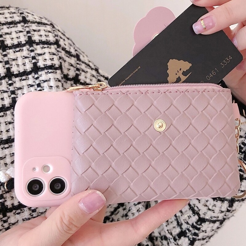 

Wallet Decor iPhone Case, Dusty pink
