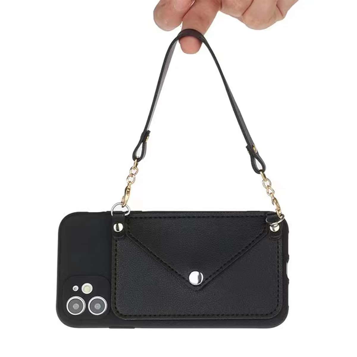 

Card Holder iPhone Case, Black