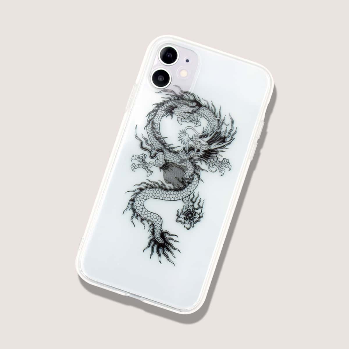 

Chinese Dragon iPhone Case, Clear