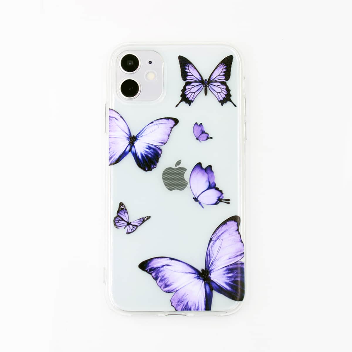 

Butterfly Graphic iPhone Case, Purple