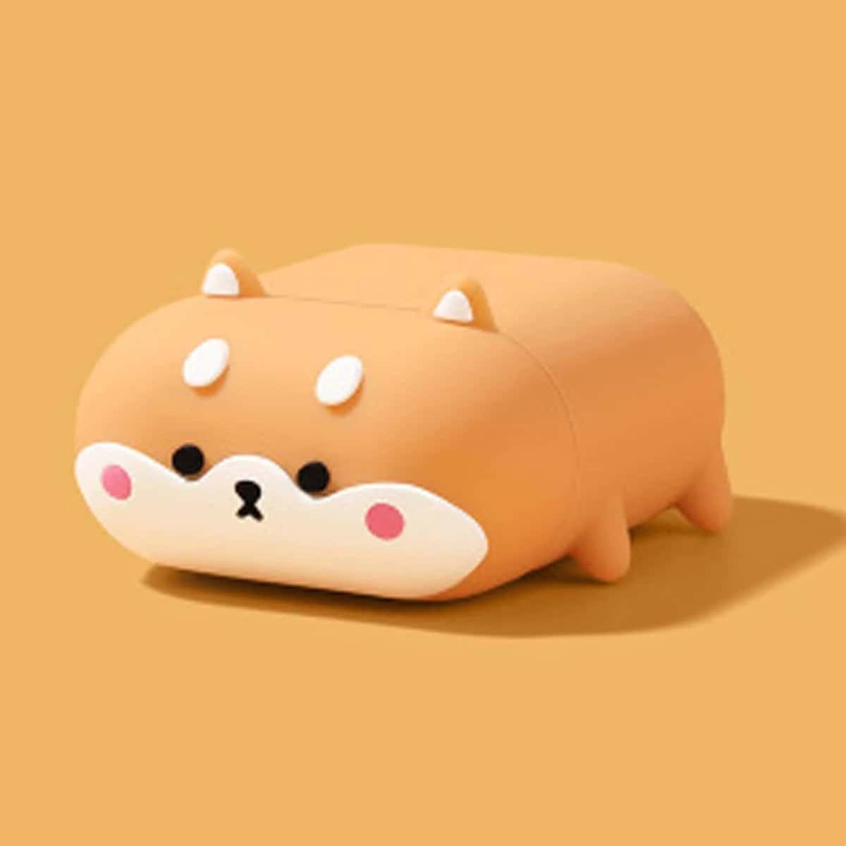 

Cartoon Dog Airpods Case, Orange