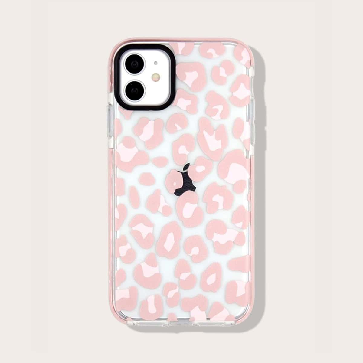 

Leopard iPhone Case, Pink