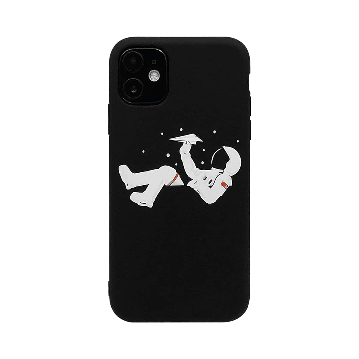 

Astronaut Graphic iPhone Case, Black