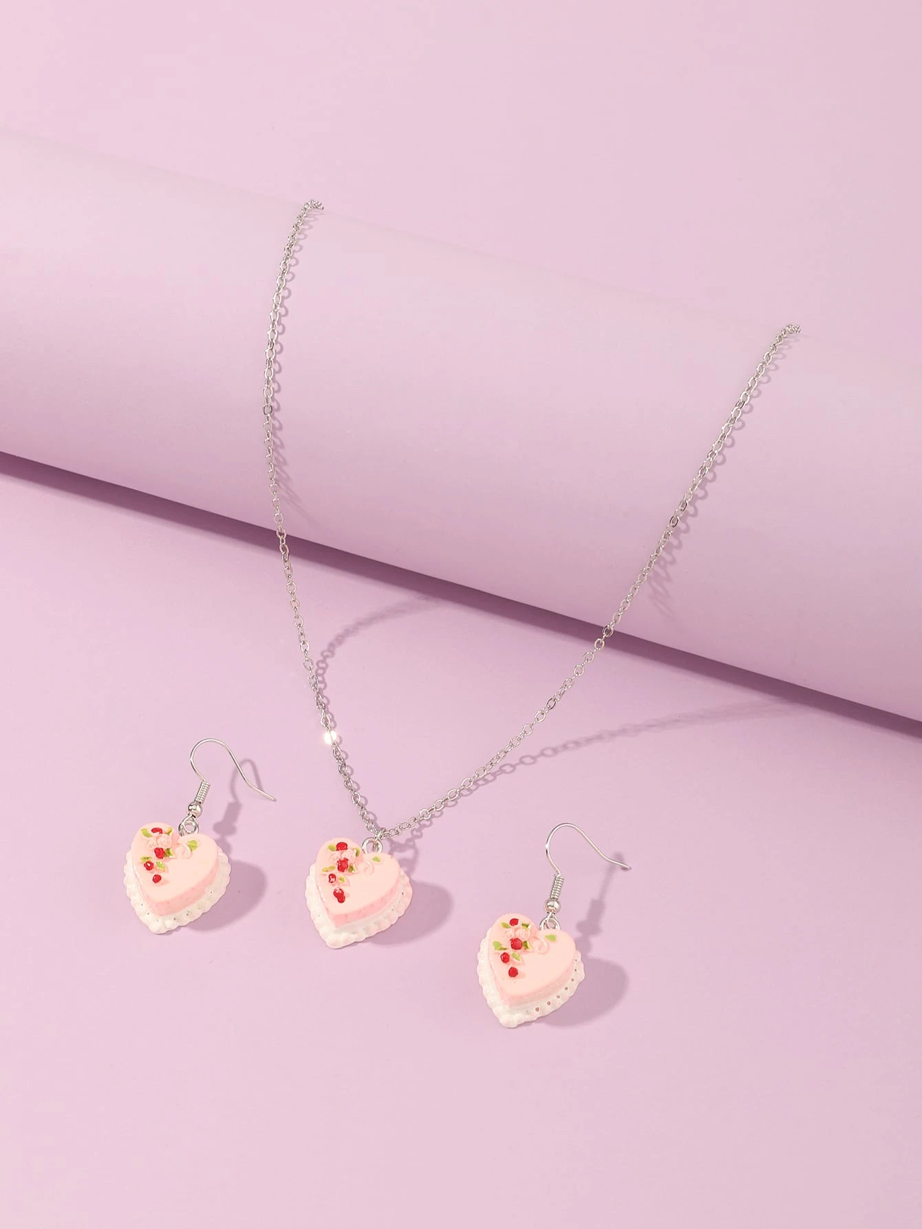 3 Pieces Fille Set De Bijoux A Gateau Mode En Ligne Shein France