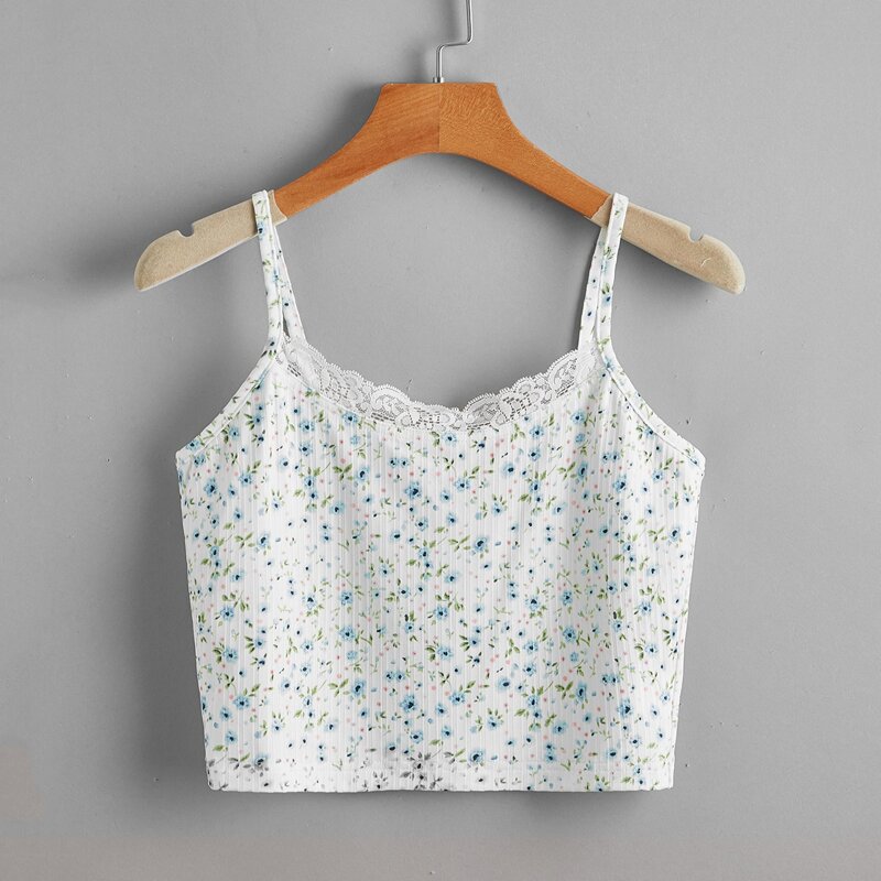 

Ditsy Floral Crop Cami, Multicolor