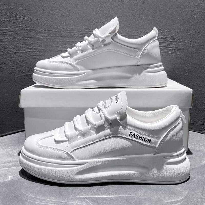 

Letter Detail Sneakers, White