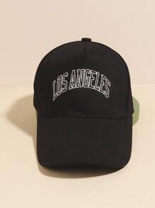 Topi Besbol Sulaman Surat - Hitam - Lihat 2
