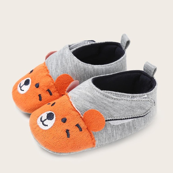 

Baby Boy Cartoon Design Flats, Grey