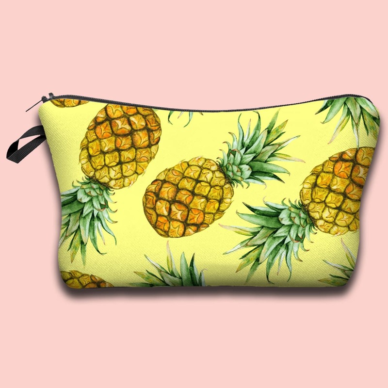 

Pineapple Makeup Bag, Yellow