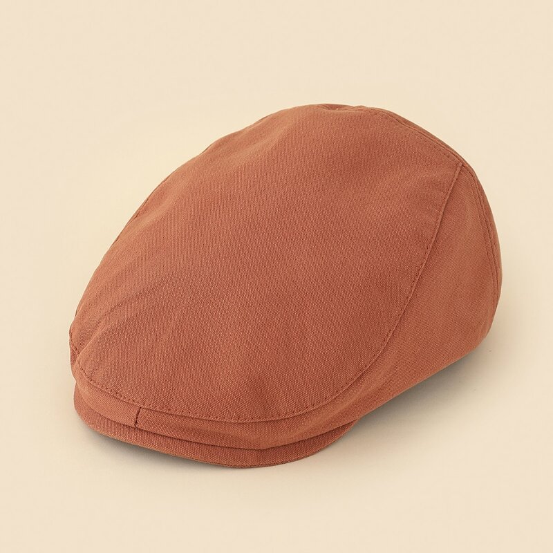 

Guys Solid Beret, Coral orange