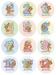 Đạo cụ chụp ảnh cho trẻ sơ sinh Hoạt hình Dễ thương - Nhiều màu - Xem 2