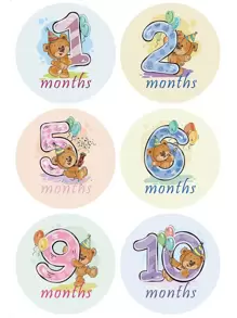 Đạo cụ chụp ảnh cho trẻ sơ sinh Hoạt hình Dễ thương - Nhiều màu - Xem 4