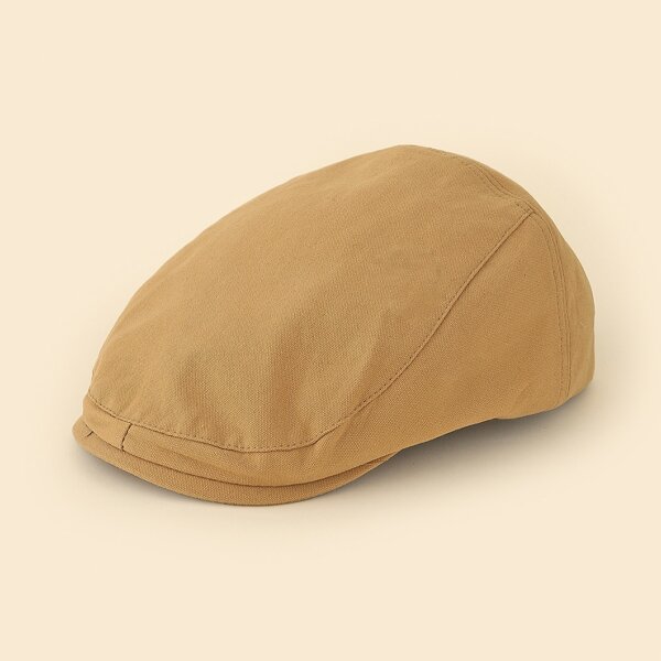 

Men Solid Beret, Khaki