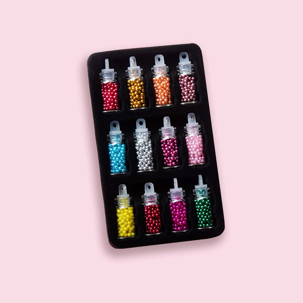 

12pcs Random Color Nail Art Decoration, Multicolor