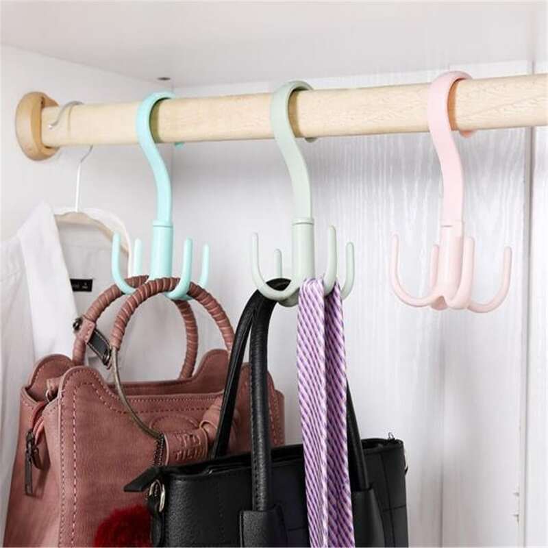 

1pc Random Four-claw Clothes Hook, Multicolor