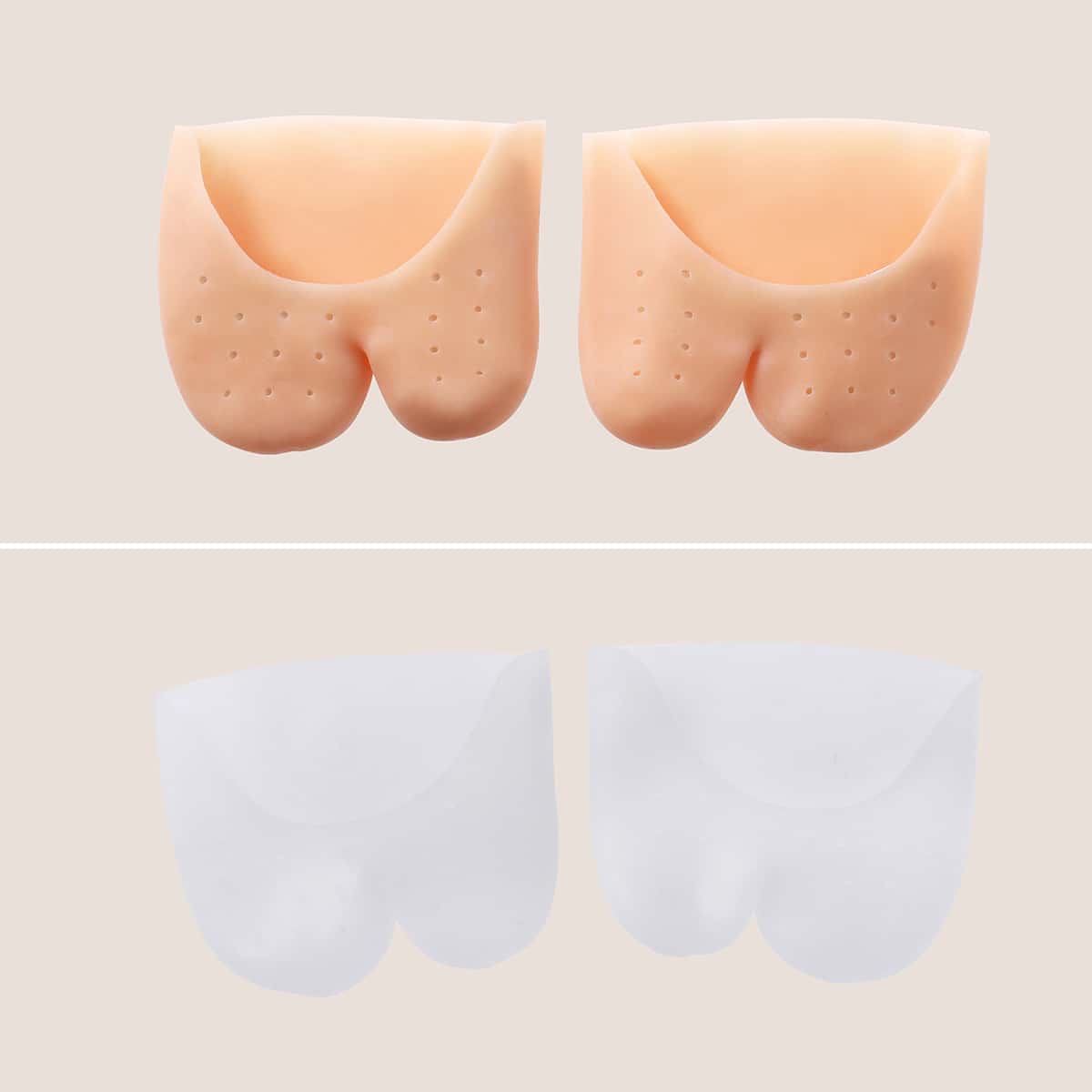 

2pairs Toe Protector, Multicolor