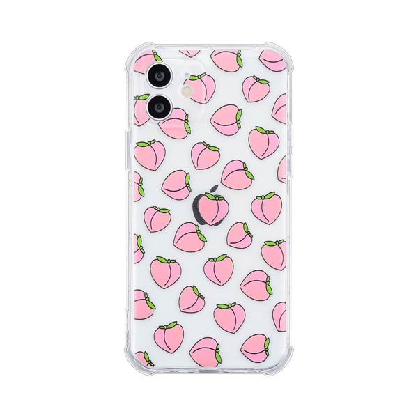 

Peach Print iPhone Case, Multicolor