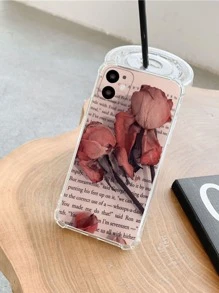 Custodia compatibile con iPhone con stampa floreale - Multicolore - Visualizzare 2