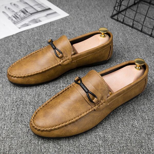 

Men Slip On Loafers, Brown