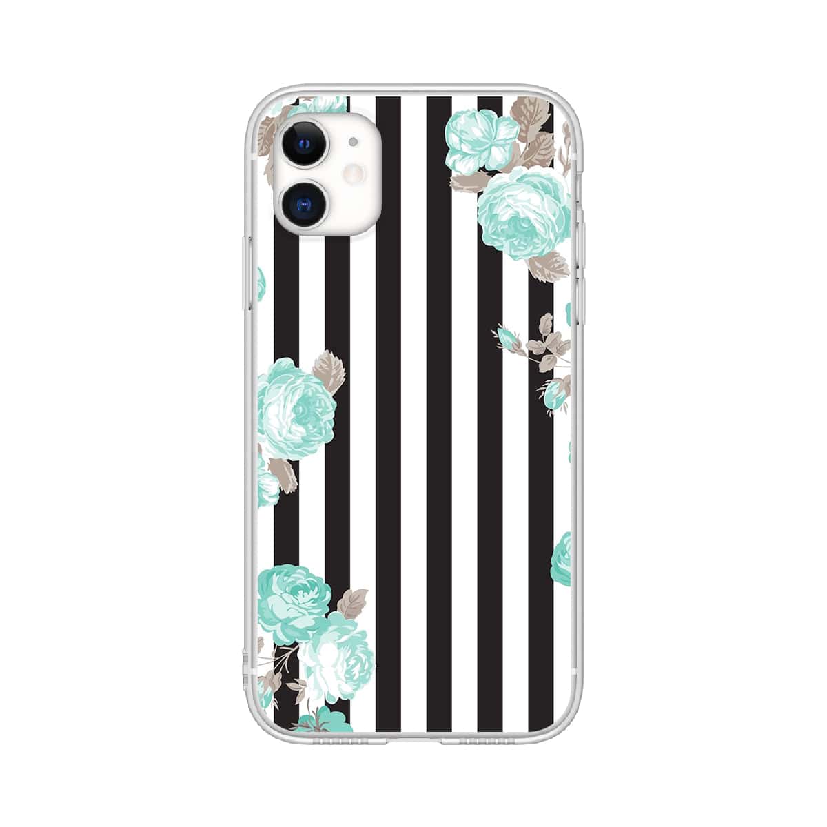 

Striped & Floral iPhone Case, Multicolor