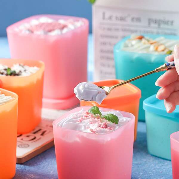 

3pcs Random Color Ice Cream Mold, Multicolor