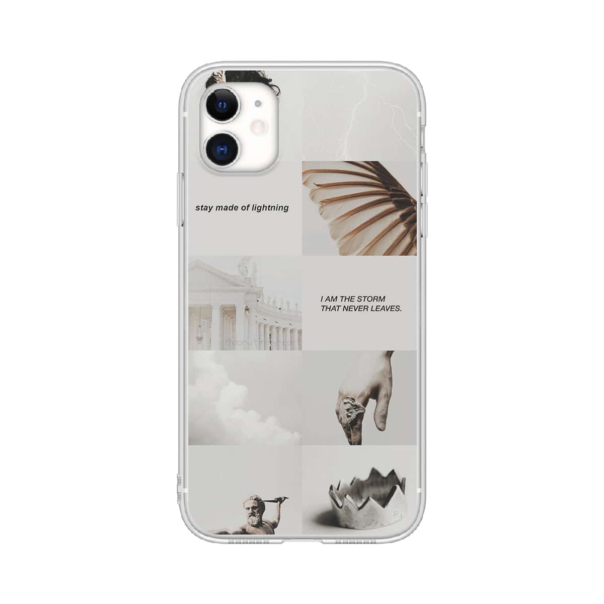 

Mix Pattern iPhone Case, Multicolor