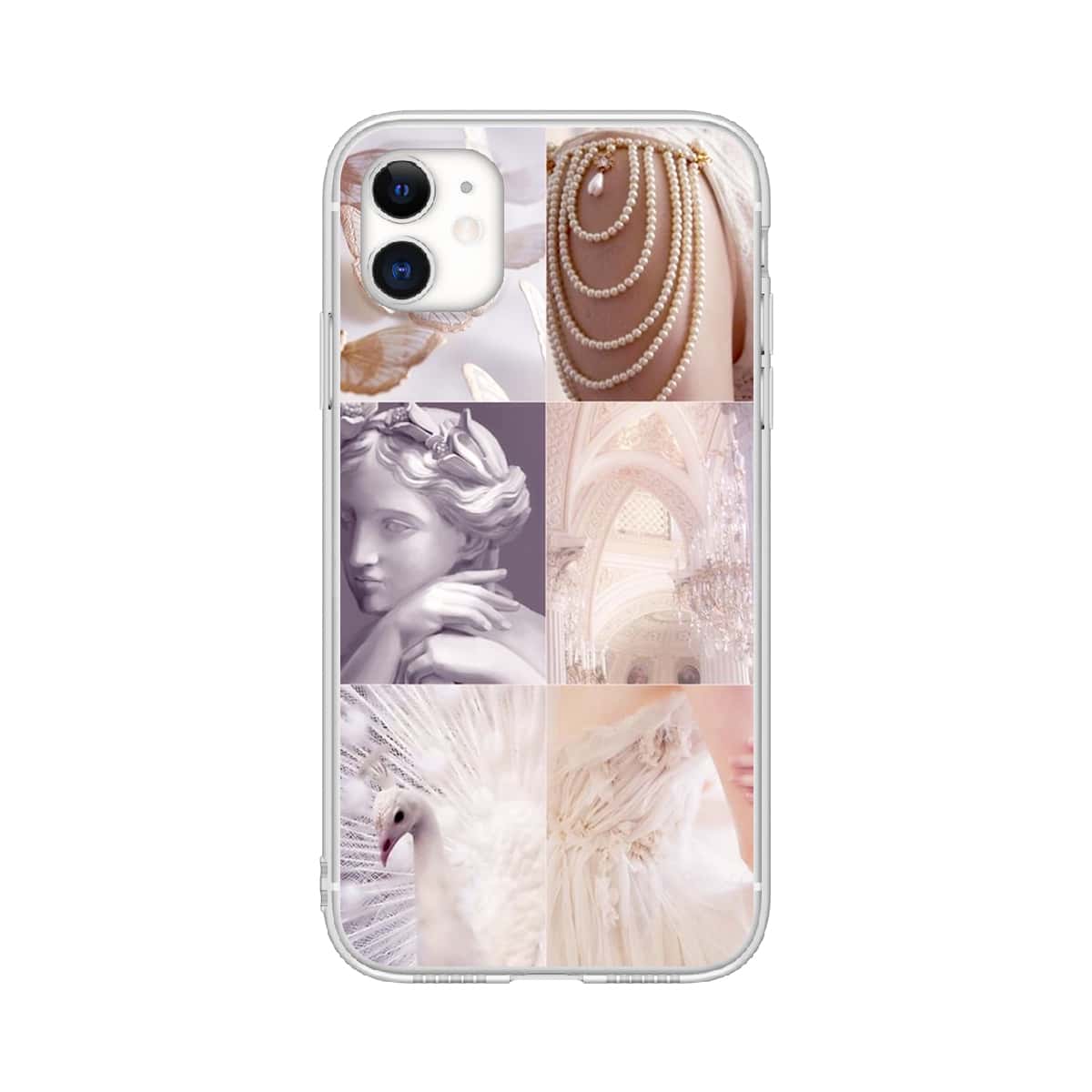 

Mix Pattern iPhone Case, Multicolor
