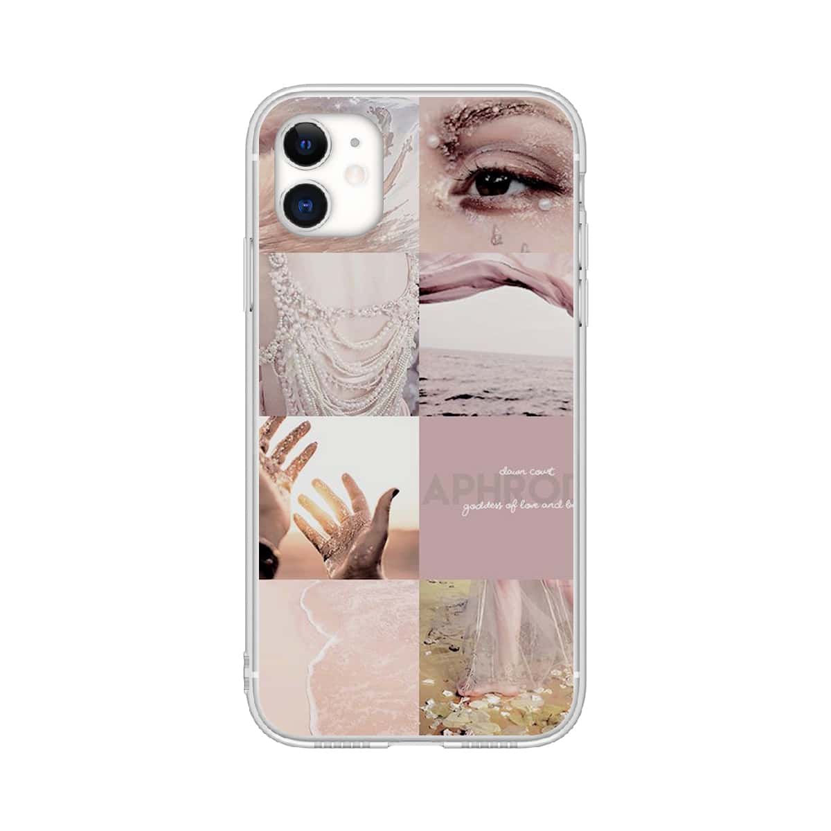 

Mix Pattern iPhone Case, Multicolor